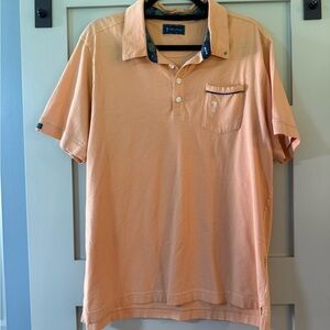 William Murray Golf Polo in Peach
